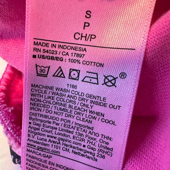 GAP Vibrant Pink Women's pants - Picture 4 of 4